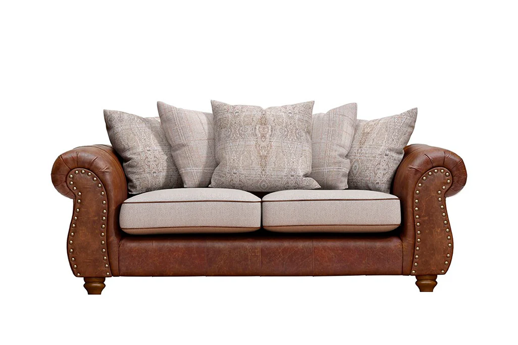 Wilmington | Midi Sofa | Vintage Chestnut/Oatmeal