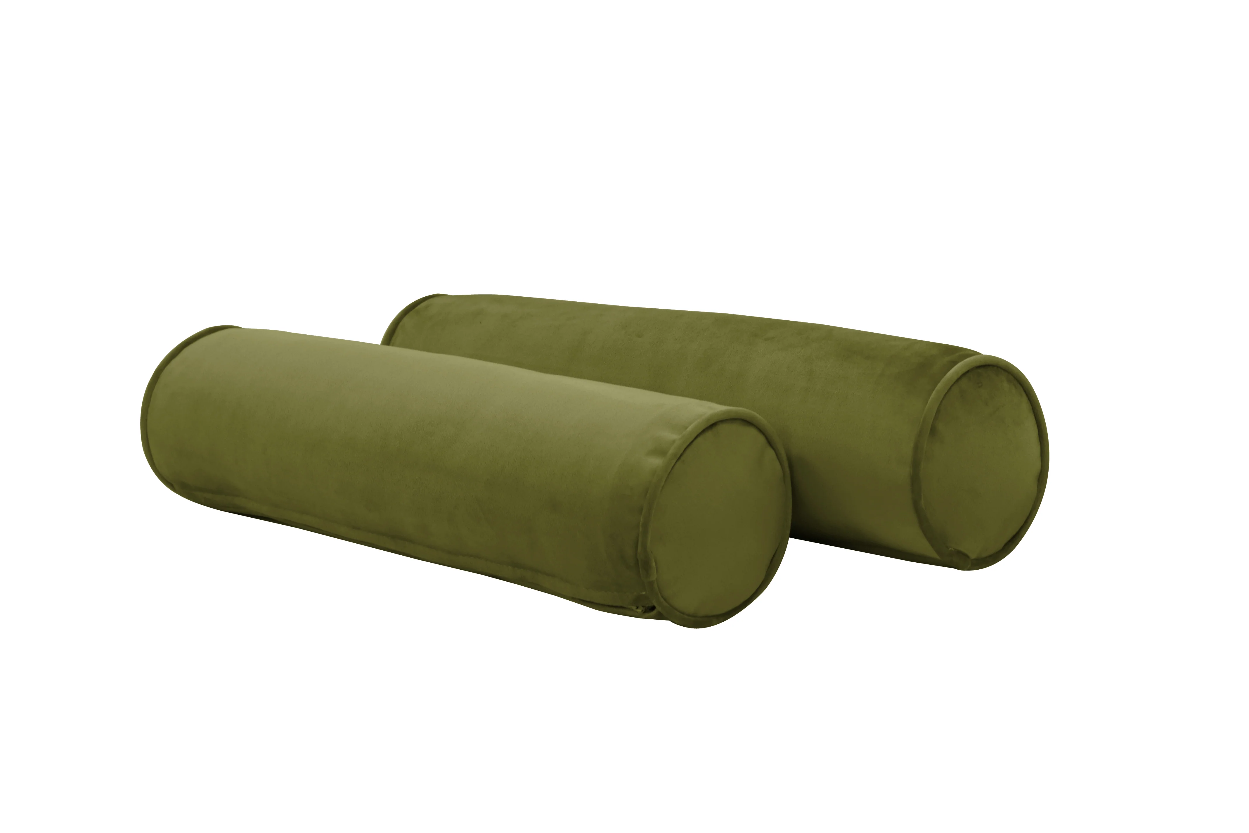 Woburn | Bolsters (pair) | Opulence Olive Green