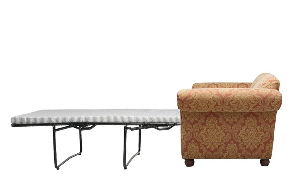 Woburn | Sofa Bed | Brecon Damask Terracotta - Image 2